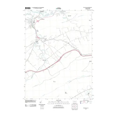 2010 Map of Mill Hall, 2010 Print
