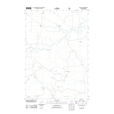 2011 Map of Mill Iron, 2011 Print