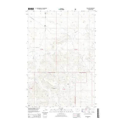 2014 Map of Mill Iron, 2014 Print