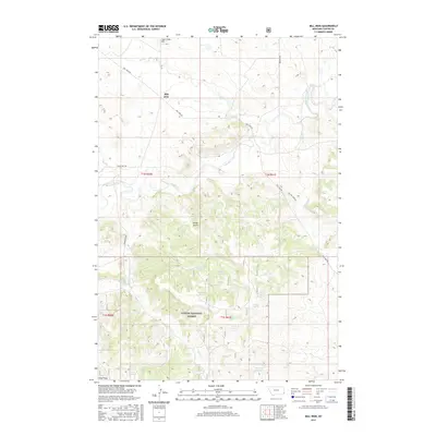2017 Map of Mill Iron, 2017 Print