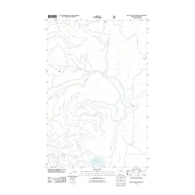 2011 Map of Mill Pocket Creek, 2011 Print