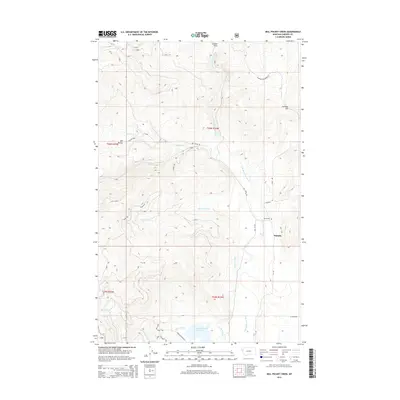2014 Map of Mill Pocket Creek, 2014 Print