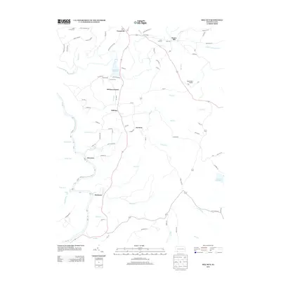 2013 Map of Mill Run, 2013 Print