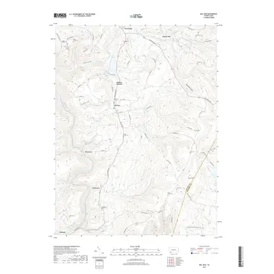 2019 Map of Mill Run, 2019 Print