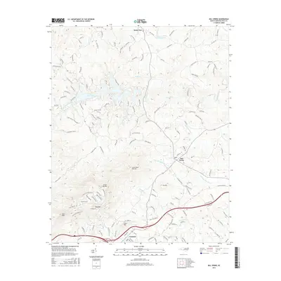 2016 Map of Mill Spring, 2016 Print