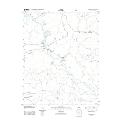 2012 Map of Mill Spring, 2012 Print