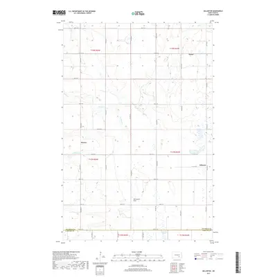 2017 Map of Millarton, 2017 Print