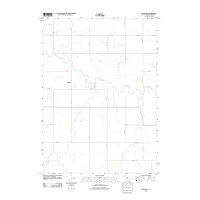 2012 Map of Millboro, 2012 Print