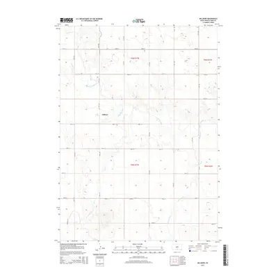 2015 Map of Millboro, 2015 Print