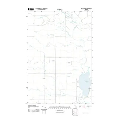 2011 Map of Millecoquins, 2011 Print