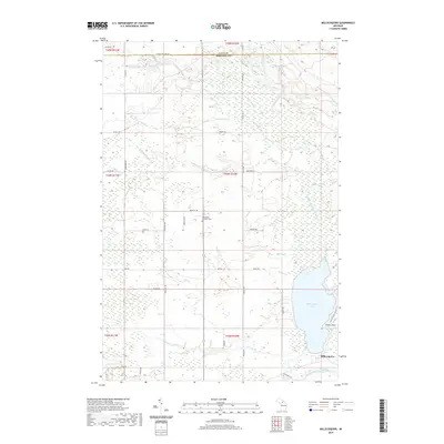 2019 Map of Millecoquins, 2019 Print
