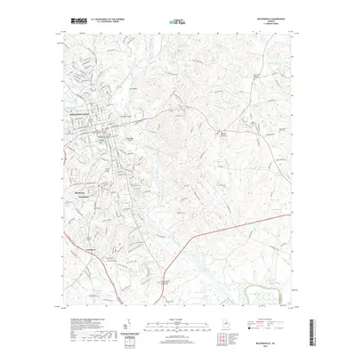 2020 Map of Milledgeville, 2020 Print