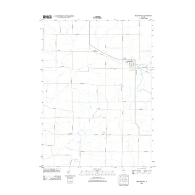 2012 Map of Milledgeville, 2012 Print