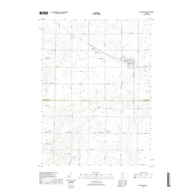 2018 Map of Milledgeville, 2018 Print