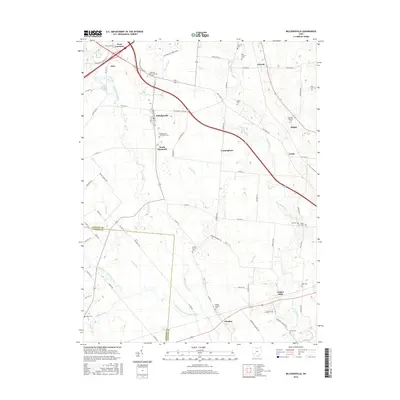 2016 Map of Milledgeville, 2016 Print