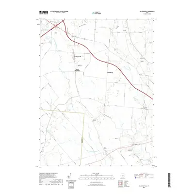2019 Map of Milledgeville, 2019 Print
