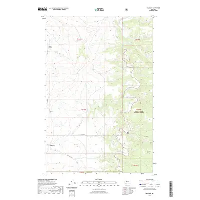 2020 Map of Millegan, 2020 Print