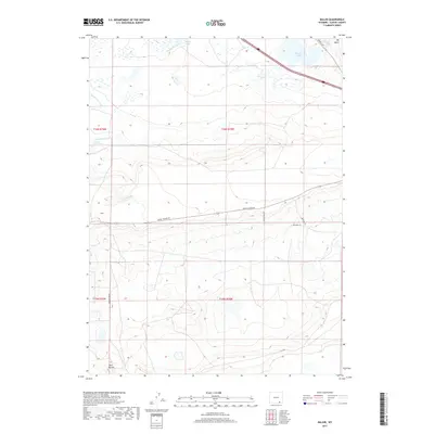 2017 Map of Miller, 2017 Print