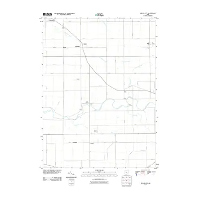2010 Map of Miller City, 2010 Print