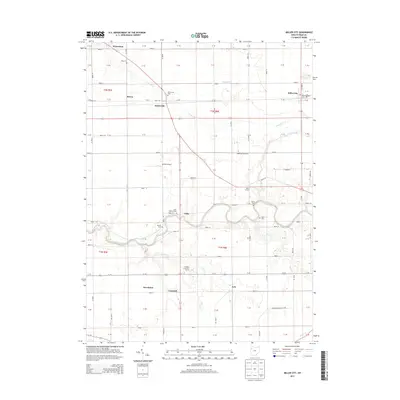 2013 Map of Miller City, 2013 Print
