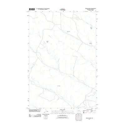2011 Map of Miller Creek, 2011 Print