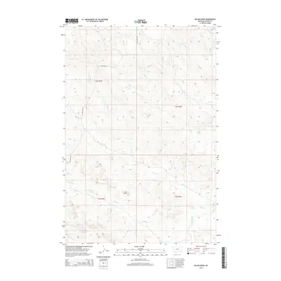 2014 Map of Miller Creek, 2014 Print