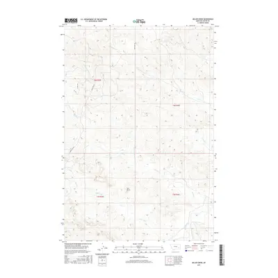2017 Map of Miller Creek, 2017 Print