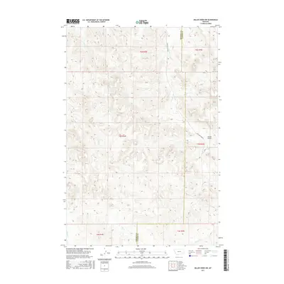 2017 Map of Miller Creek NW, 2017 Print