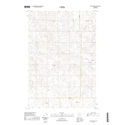 2020 Map of Miller Creek NW, 2020 Print