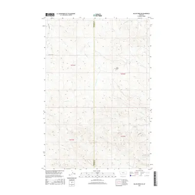 2017 Map of Miller Creek SW, 2017 Print