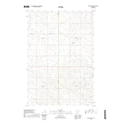 2020 Map of Miller Creek SW, 2020 Print