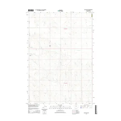 2015 Map of Miller Dam, 2015 Print