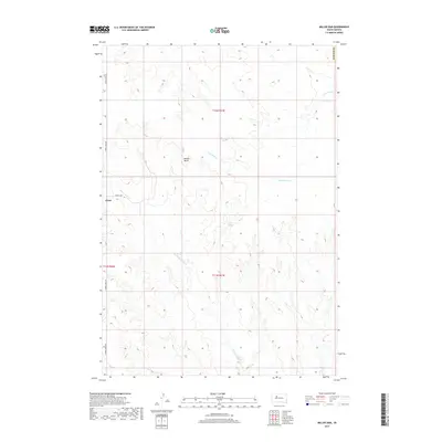 2017 Map of Miller Dam, 2017 Print