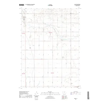 2018 Map of Miller, 2018 Print