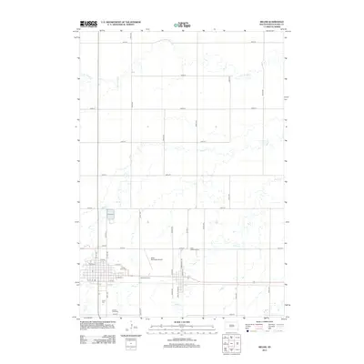 2012 Map of Miller, 2012 Print