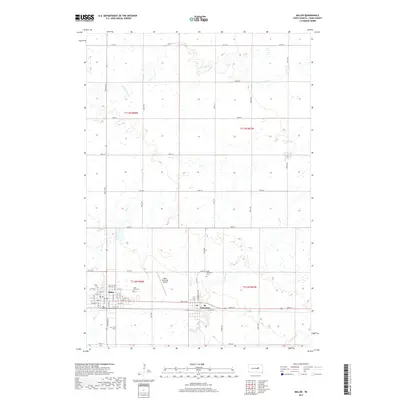 2017 Map of Miller, 2017 Print