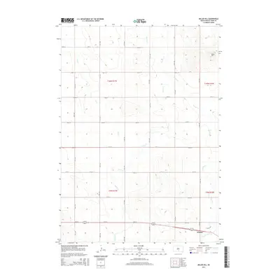 2015 Map of Miller Hill, 2015 Print