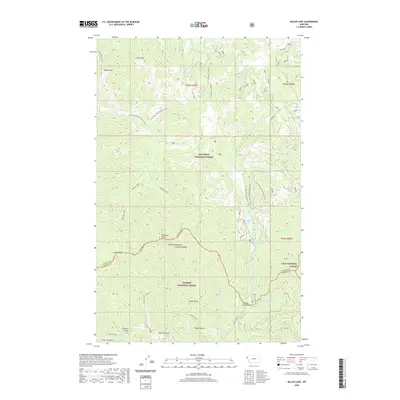 2020 Map of Miller Lake, 2020 Print