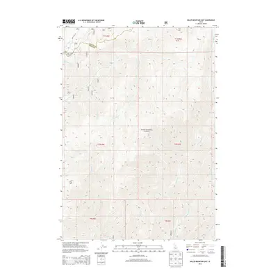2013 Map of Miller Mountain East, 2013 Print