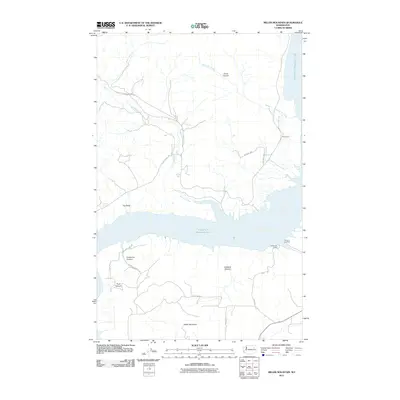 2011 Map of Miller Mountain, 2011 Print