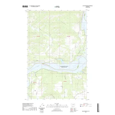2020 Map of Miller Mountain, 2020 Print