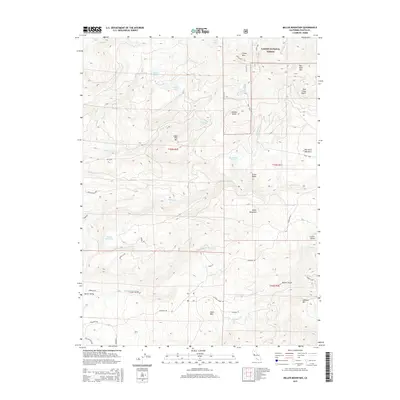 2015 Map of Miller Mountain, 2015 Print