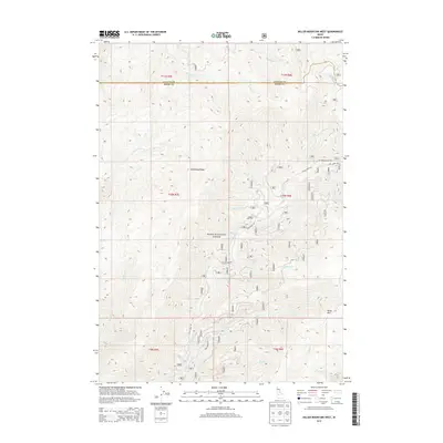 2013 Map of Miller Mountain West, 2013 Print