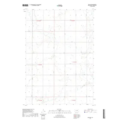 2017 Map of Miller NW, 2017 Print