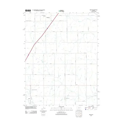 2012 Map of Miller, 2012 Print