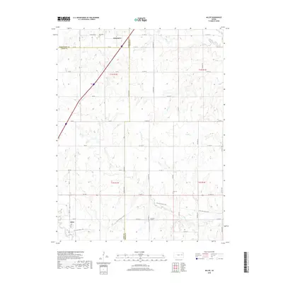 2018 Map of Miller, 2018 Print