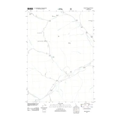 2011 Map of Miller Peak, 2011 Print
