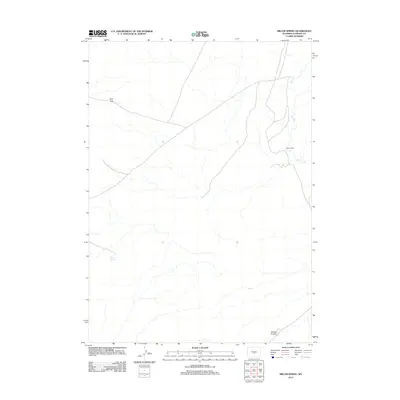 2012 Map of Miller Spring, 2012 Print