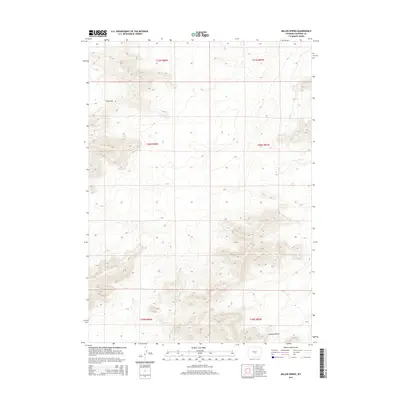2015 Map of Miller Spring, 2015 Print