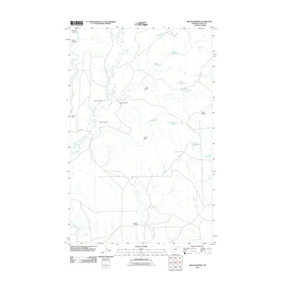 2011 Map of Miller Springs, 2011 Print